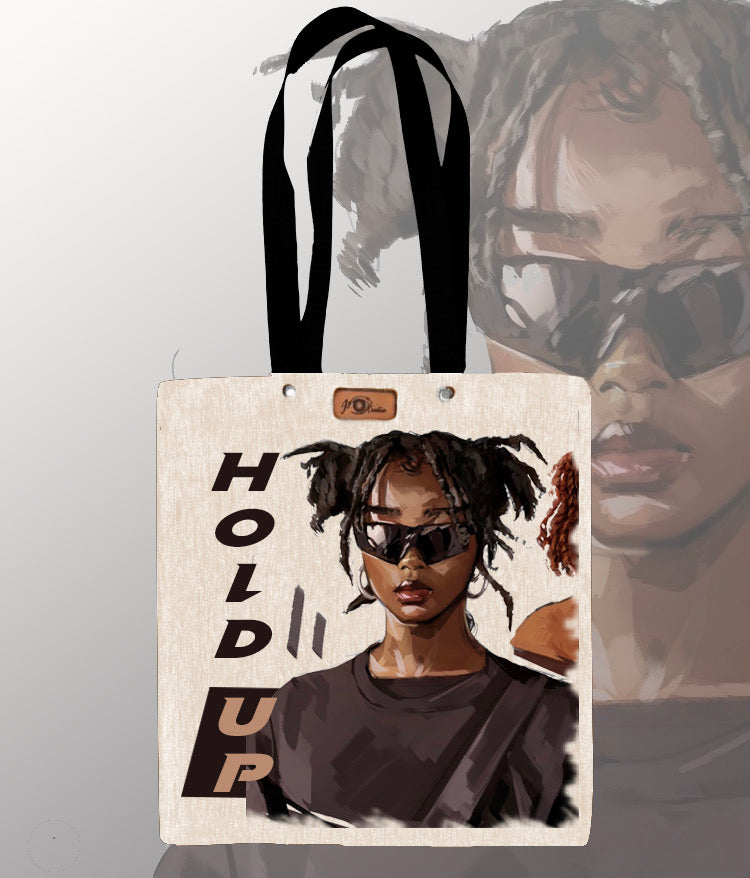 HOLD UP totebag