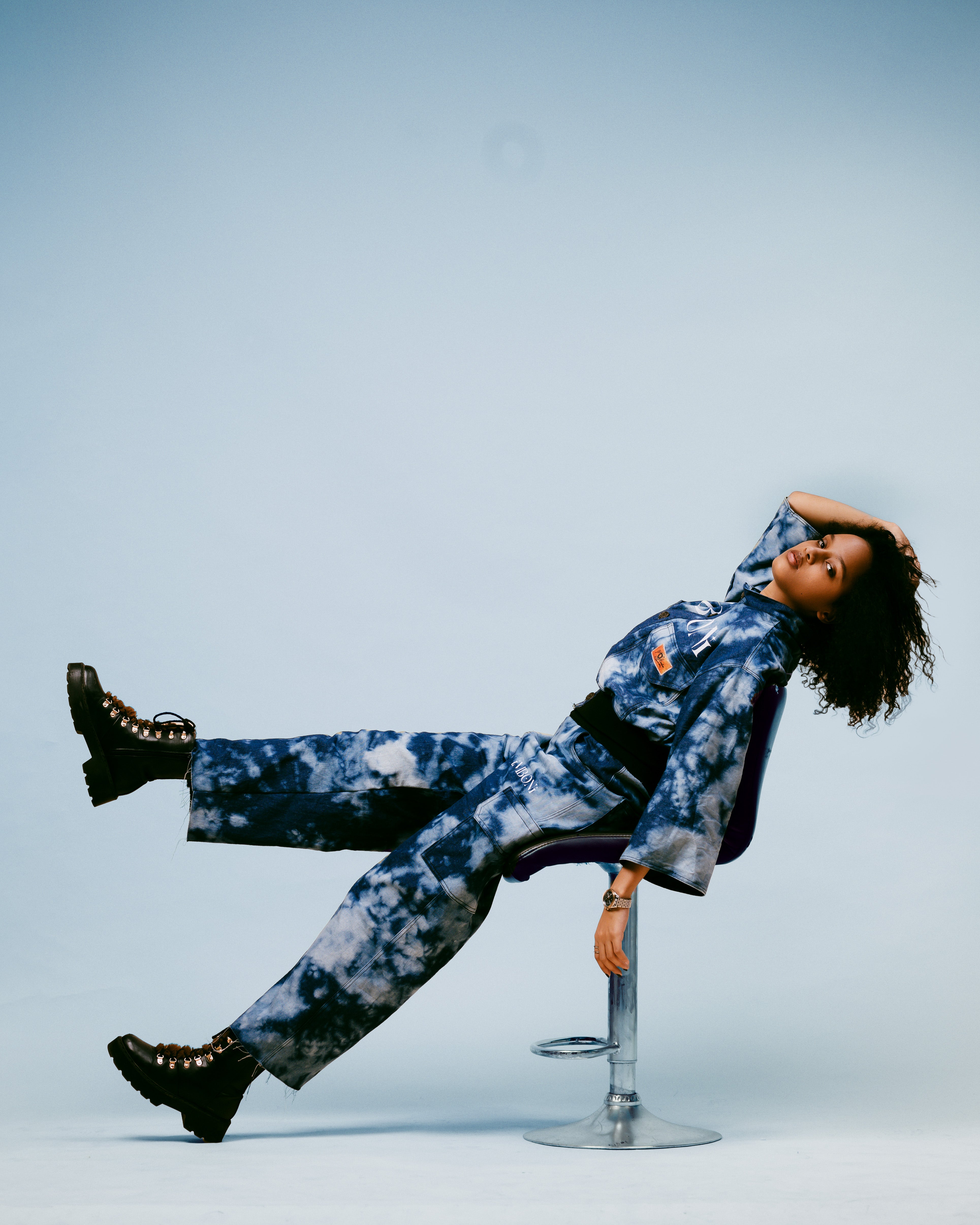 IMBONI(blue camouflage) set