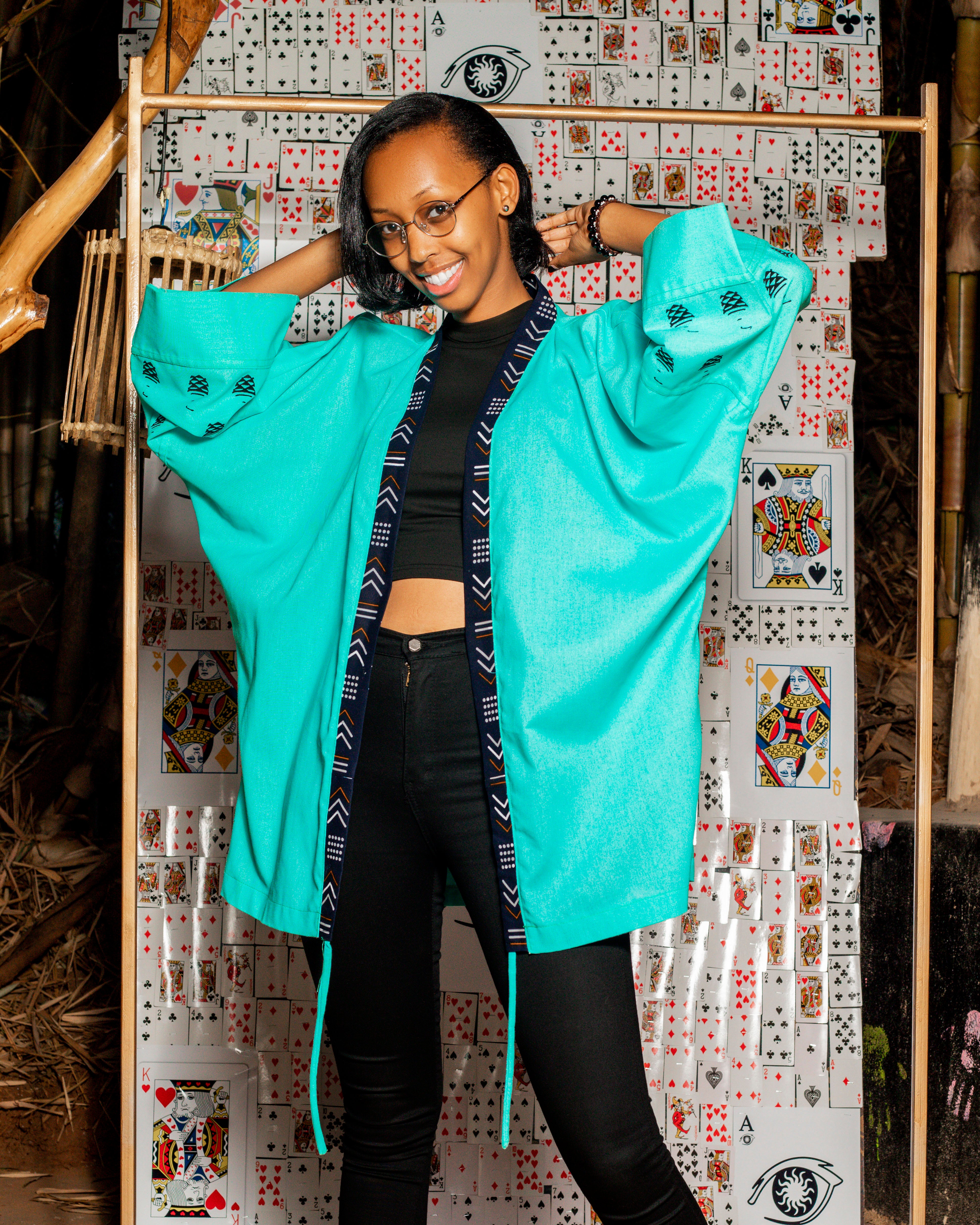 AGASEKE Kimono shirt