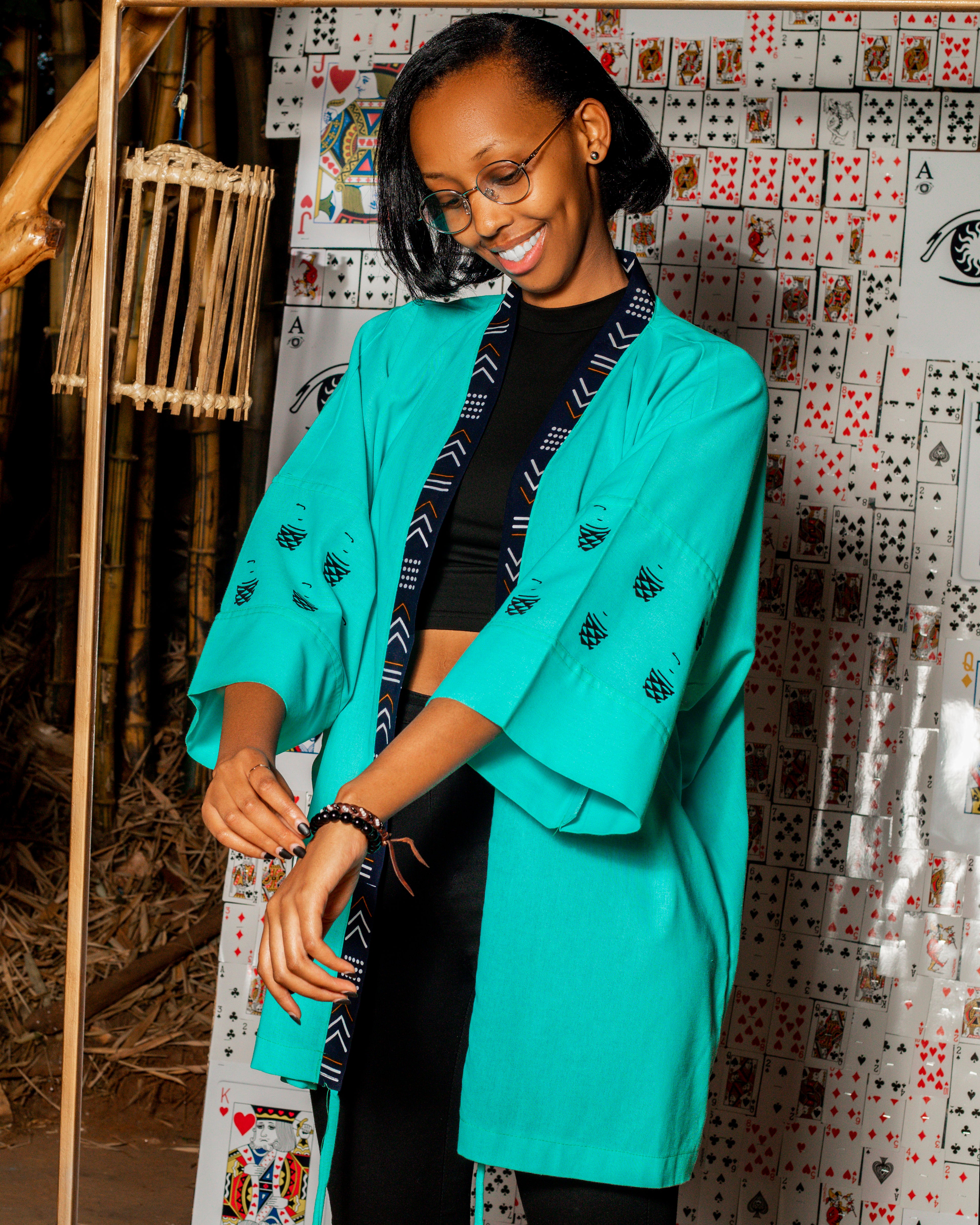 AGASEKE Kimono shirt